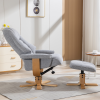 Sardinia Recliner Chair & Footstool in Chacha Dove